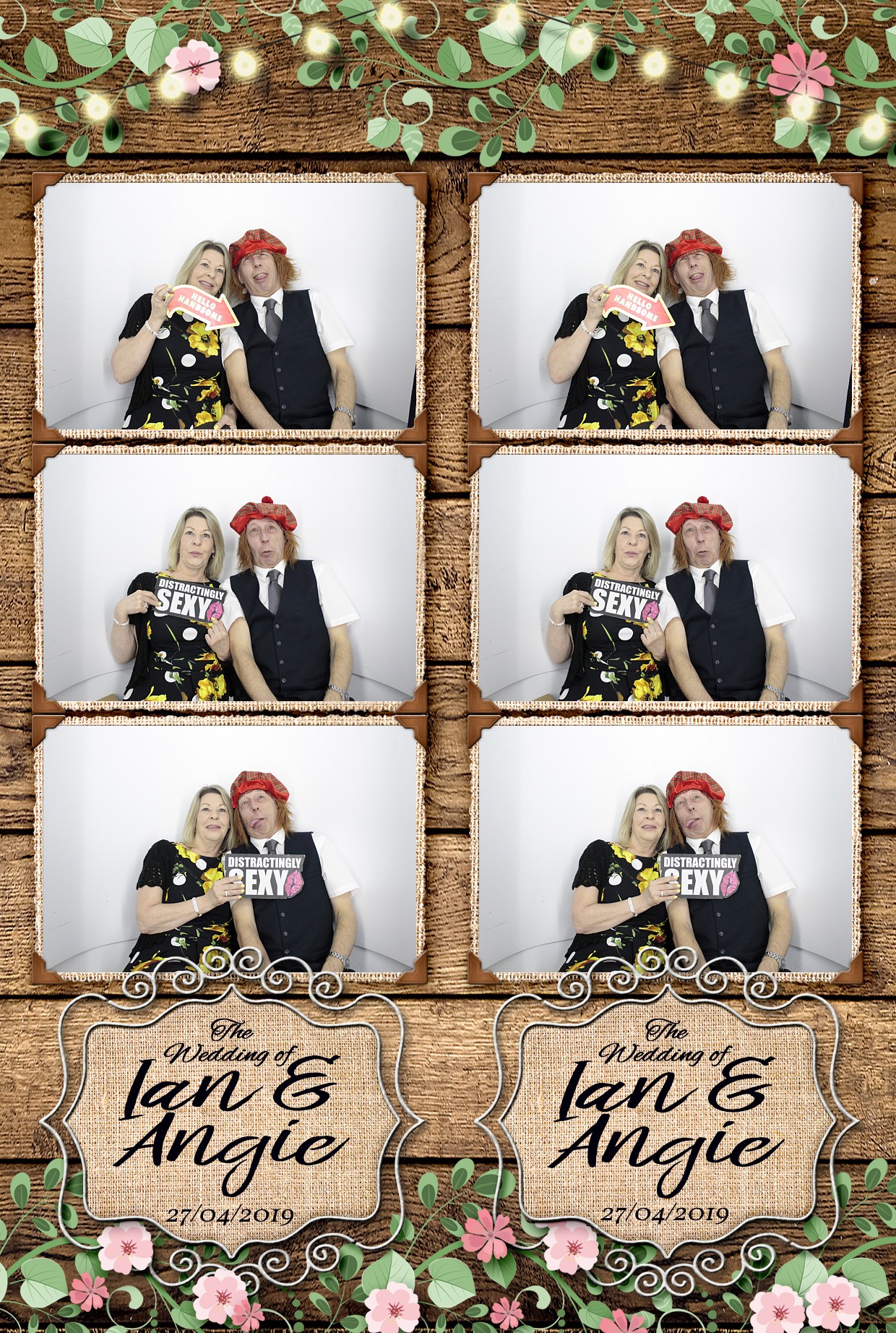 Ian & Angie’s wedding  | View more photos from the event at gallery.myphotoboothexperience.co.uk/u/MyPhotoBoothExperienceLtd/Ian-Angie’s-wedding